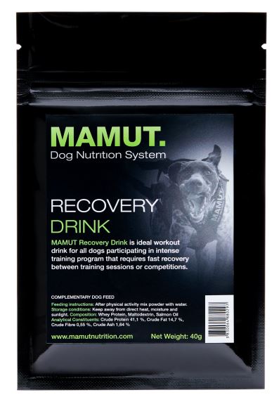 Mamut Recovery Drink (Boisson de récupération pour chien)