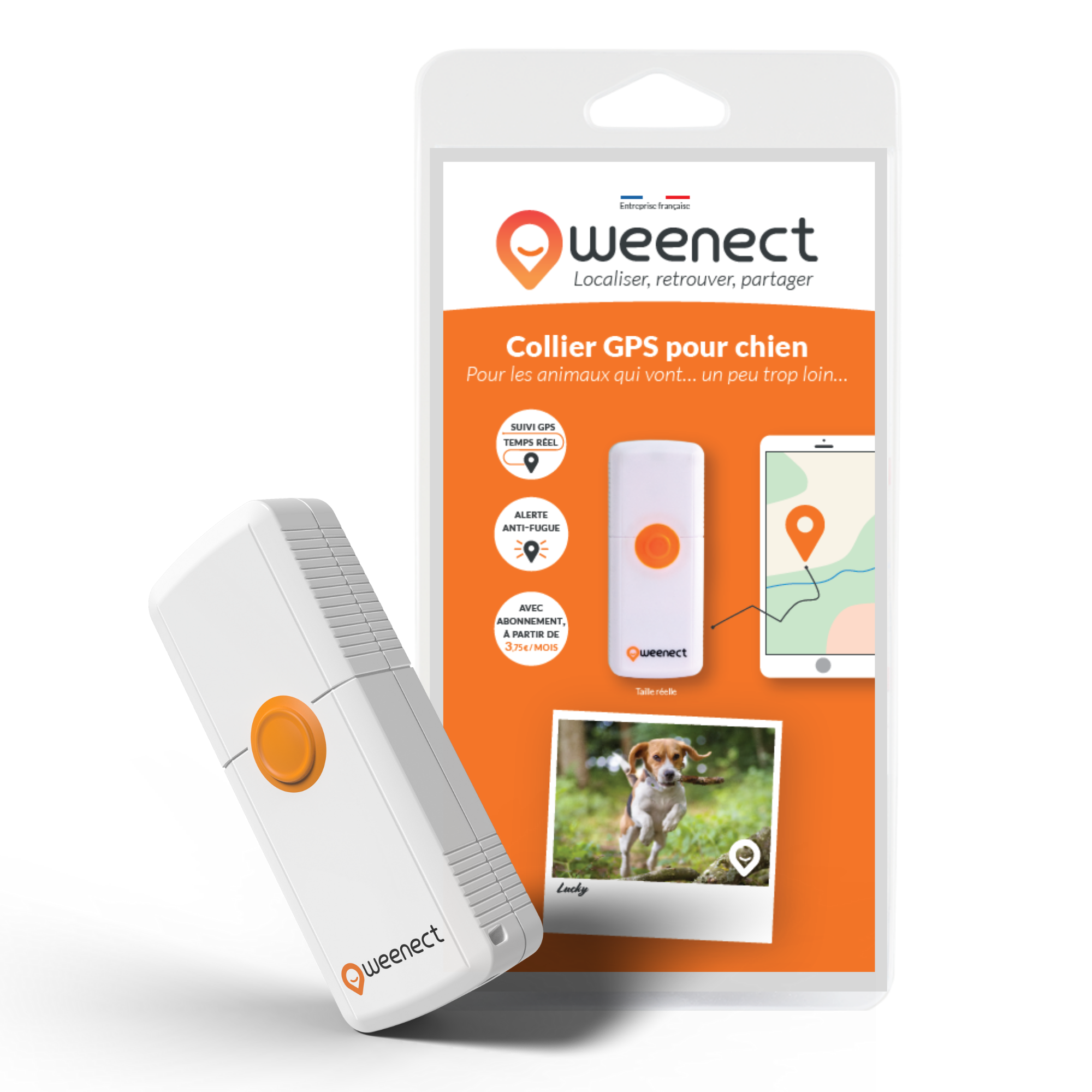 Weenect - GPS v2 pour chien 49,90 €